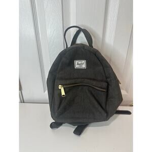 Herschel Supply Co Mini Nova Backpack Gray Charcoal Bag Excellent Cond!